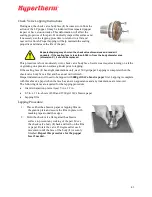 Предварительный просмотр 45 страницы Hypertherm HyPrecision 100D Instruction Manual