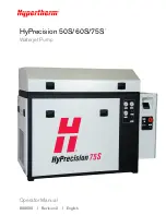 Предварительный просмотр 1 страницы Hypertherm HyPrecision 50S Operator'S Manual