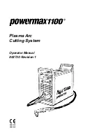 Hypertherm Powermax 1100 Operator'S Manual preview