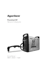 Hypertherm Powermax 125 Service Manual preview