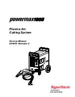 Hypertherm Powermax 1650 Service Manual preview