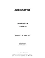 Preview for 2 page of Hypertherm powermax1000 Operator'S Manual