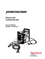 Hypertherm powermax1000 Service Manual preview