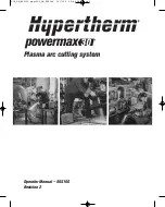 Hypertherm Powermax30 AIR Operator'S Manual preview