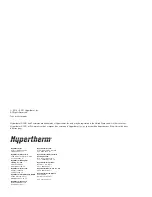 Предварительный просмотр 16 страницы Hypertherm Powermax45 XP Field Service Bulletin