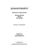 Preview for 2 page of Hypertherm powermax600 Operator'S Manual