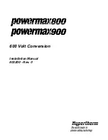 Предварительный просмотр 1 страницы Hypertherm powermax900 Installation Manual