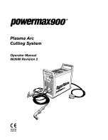 Предварительный просмотр 1 страницы Hypertherm powermax900 Operator'S Manual