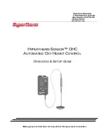 Hypertherm SENSOR OHC Manual предпросмотр