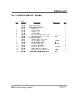 Предварительный просмотр 36 страницы Hypertherm THC-2 Instruction Manual