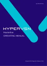 HYPERVSN Masterbox Operating Manual preview