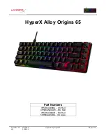 Предварительный просмотр 1 страницы HyperX 4P5D6AA ABA User Manual