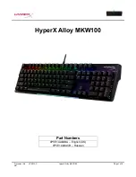 HyperX 4P5E1AA ABA User Manual preview