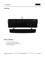 Preview for 3 page of HyperX 4P5E1AA ABA User Manual