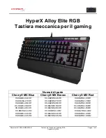 Предварительный просмотр 24 страницы HyperX Alloy Elite RGB User Manual