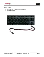 Предварительный просмотр 2 страницы HyperX Alloy FPS Pro Manual