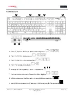 Preview for 17 page of HyperX Alloy FPS RGB User Manual