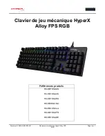 Preview for 21 page of HyperX Alloy FPS RGB User Manual