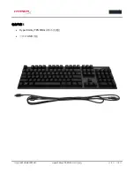 Предварительный просмотр 88 страницы HyperX Alloy FPS RGB User Manual