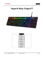 Предварительный просмотр 74 страницы HyperX Alloy Origins HX-KB6RDX-BR User Manual