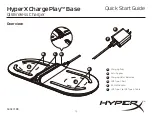 Предварительный просмотр 2 страницы HyperX ChargePlay Base Quick Start Manual