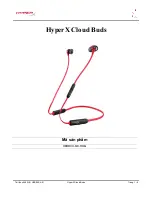 Preview for 105 page of HyperX Cloud Buds User Manual