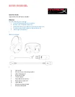 HyperX Cloud Core CL004 Quick Start Manual preview