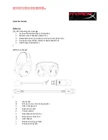 Preview for 1 page of HyperX Cloud II Core CL005 Quick Start Manual