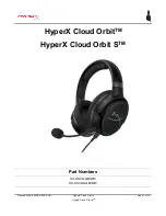 Предварительный просмотр 2 страницы HyperX Cloud Orbit User Manual