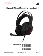 Предварительный просмотр 2 страницы HyperX Cloud Revolver HX-HSCR-BK/AS User Manual