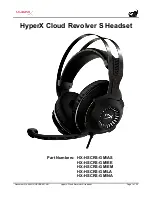 Preview for 2 page of HyperX Cloud Revolver S HX-HSCRS-GM/AS User Manual