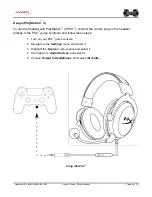 Preview for 7 page of HyperX Cloud Silver User Manual