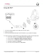 Preview for 9 page of HyperX Cloud Stinger Wireless HX-HSCSW-BK Installation Manual