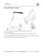 Preview for 10 page of HyperX Cloud Stinger Wireless HX-HSCSW-BK Installation Manual