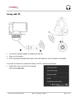 Preview for 11 page of HyperX Cloud Stinger Wireless HX-HSCSW-BK Installation Manual