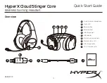 HyperX Cloud Stinger Quick Start Manual preview