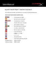 HyperX CloudX Flight HX-HSCFX-BK User Manual preview