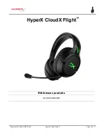 Preview for 35 page of HyperX CloudX Flight HX-HSCFX-BK User Manual