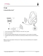 Preview for 6 page of HyperX CloudX Flight User Manual