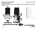 Предварительный просмотр 1 страницы HyperX DuoCast 4P5E2AA Quick Start Manual