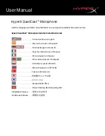 HyperX HX-MICQC-BK User Manual предпросмотр