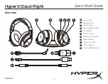 HyperX HyperX Cloud Flight Quick Start Manual preview