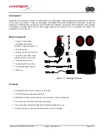 Preview for 3 page of HyperX KHX-H3CL/WR User Manual