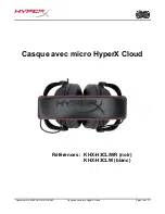 Preview for 38 page of HyperX KHX-H3CL/WR User Manual