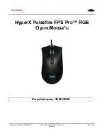 Preview for 50 page of HyperX Pulsefire FPS Pro User Manual