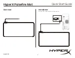 Предварительный просмотр 1 страницы HyperX Pulsefire Mat Quick Start Manual