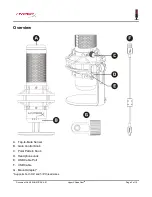 Предварительный просмотр 3 страницы HyperX QuadCast HX-MICQC-BK User Manual