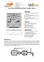 Hypex Electronics UCD102 Electrical Schematics And Documentation предпросмотр