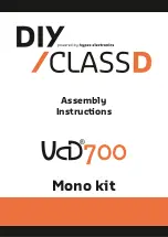 Preview for 1 page of Hypex Electronics UcD700 Assembly Instructions Manual