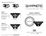 Предварительный просмотр 1 страницы Hypnotic HEW10 Installation Instructions & Owner'S Manual